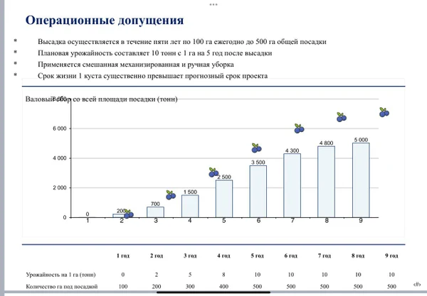 ПОДМОСКОВНЫЙ ЯГОДНЫЙ ГЕКТАР
доходность 20-40%